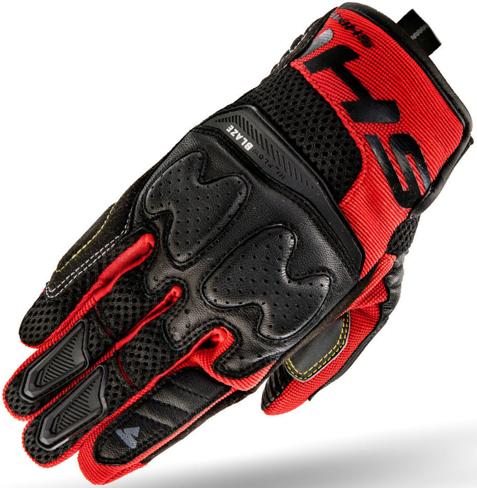 Мотоциклетные перчатки Blaze SHIMA, черный красный
