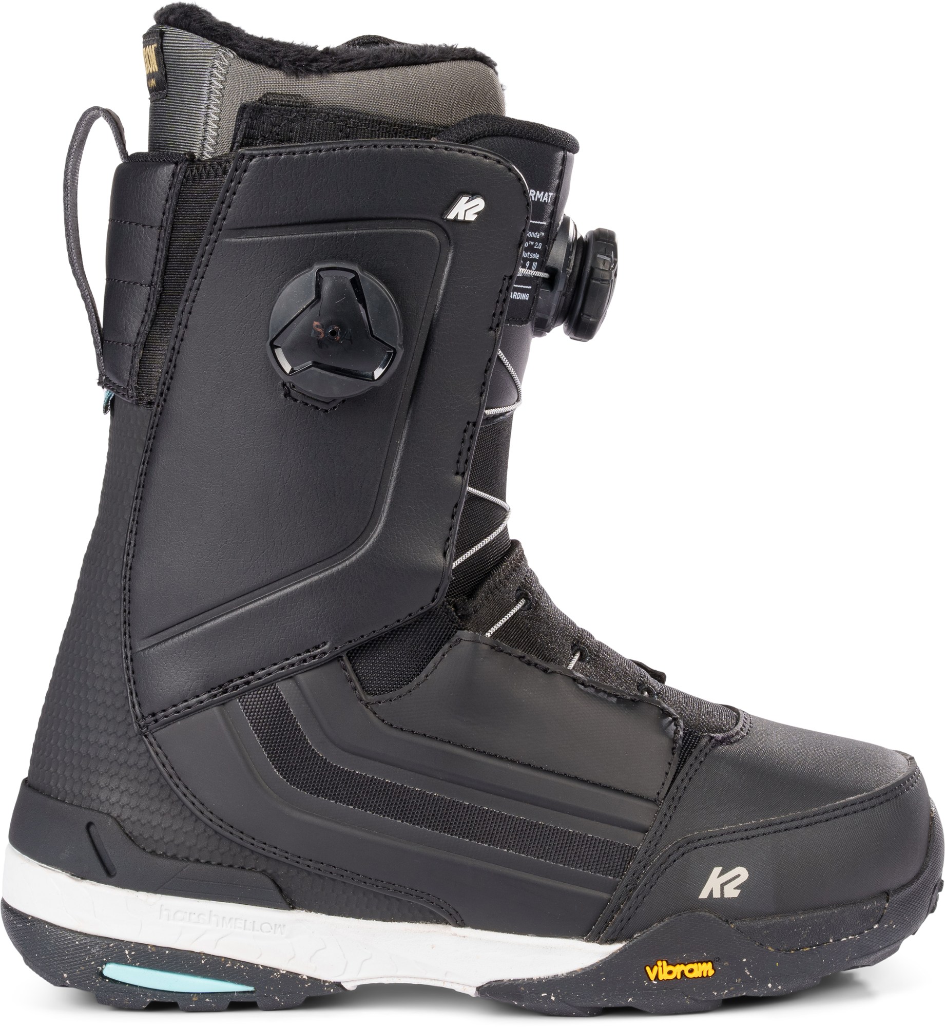 Сноубордические ботинки Format - Женские - 2023/2024 K2, черный сноубордические ботинки женские termit escape зеленый