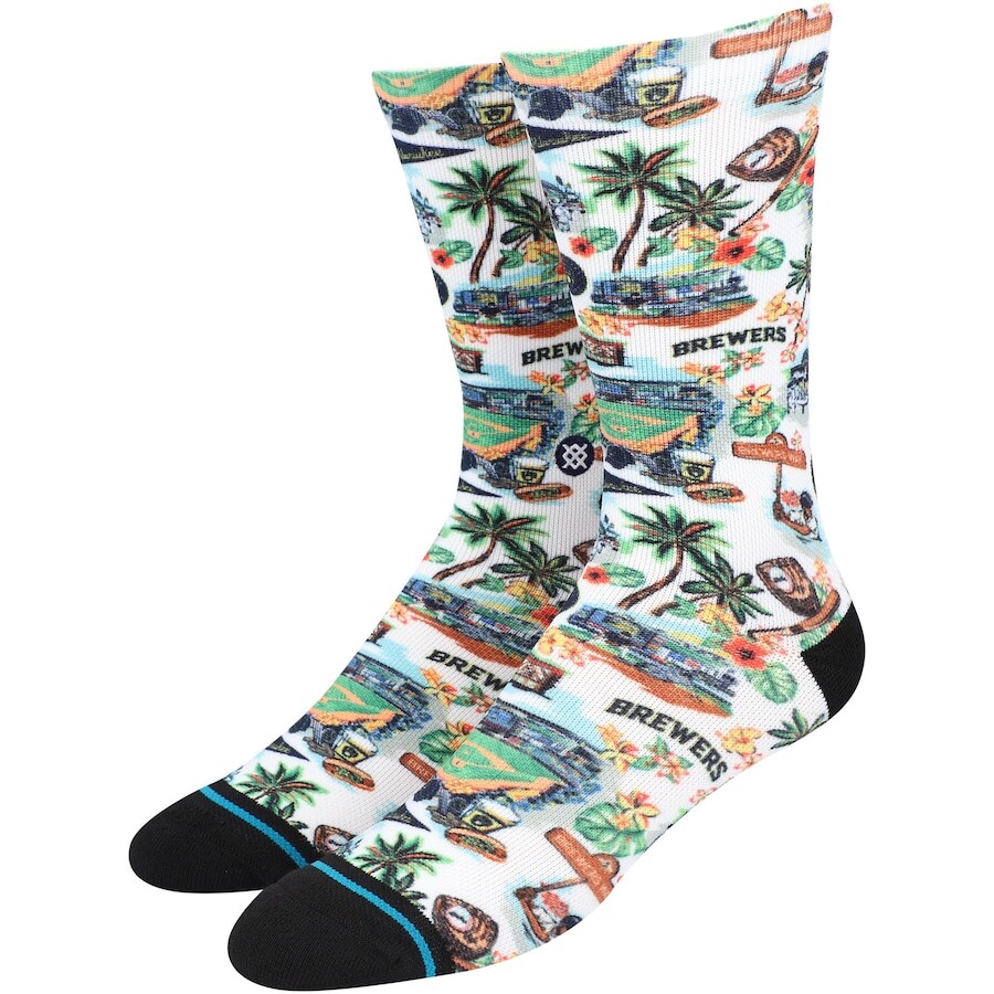 

Носки Stance Milwaukee Brewers, белый
