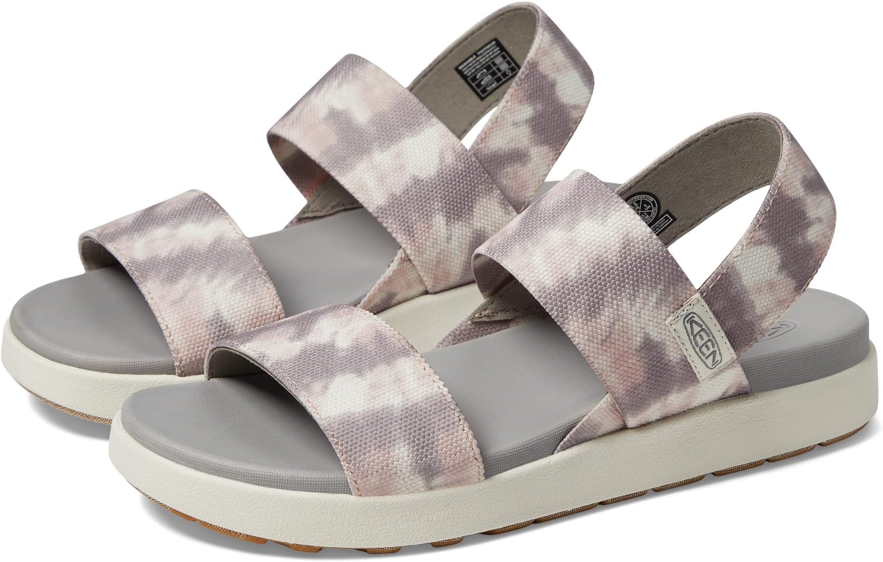 

Сандалии Elle Backstrap KEEN, цвет Fawn Tie-Dye/Star White