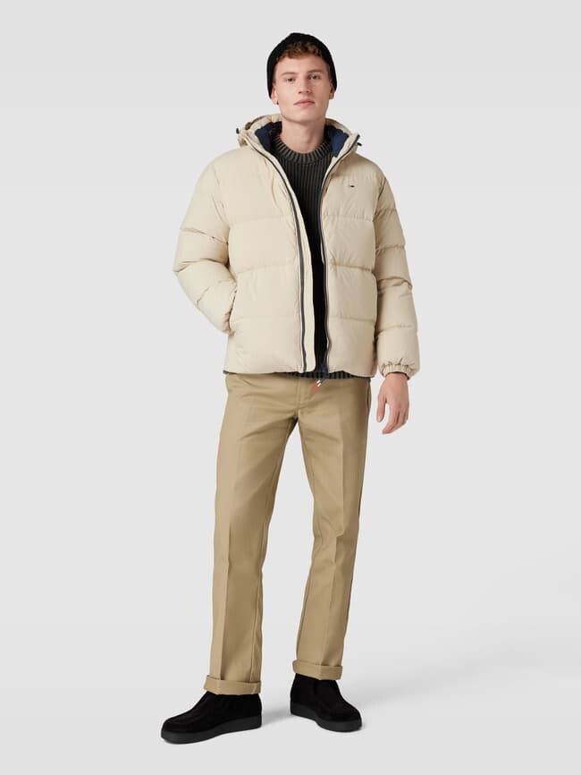 

Стеганая куртка с капюшоном модель "ESSENTIAL" Tommy Jeans, песочный, Бежевый