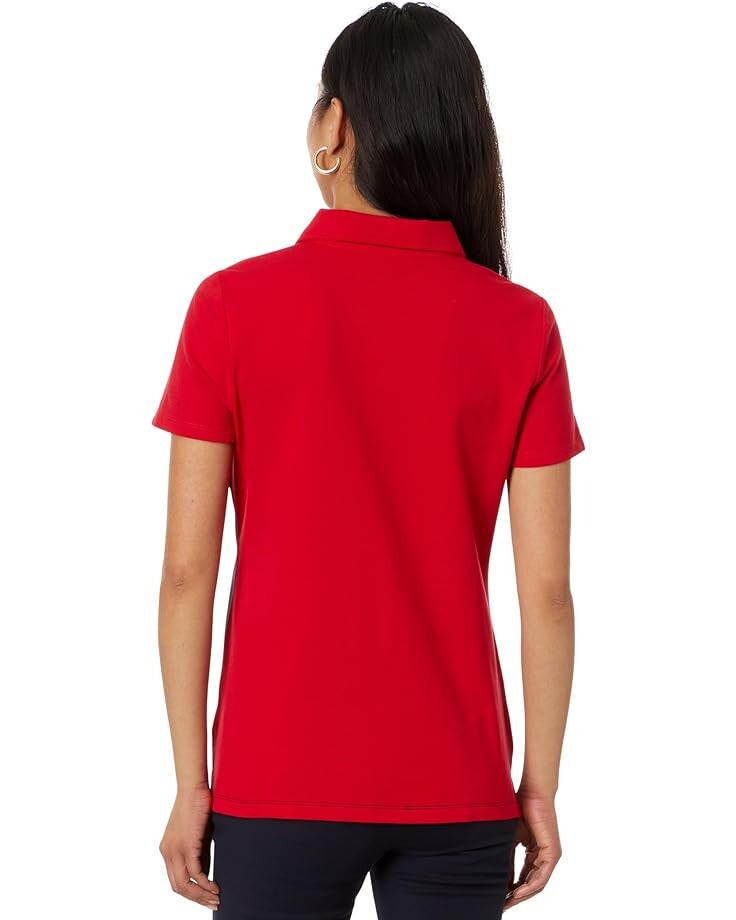 

Поло Tommy Hilfiger Color-Block Zip Polo, цвет Unknown Color