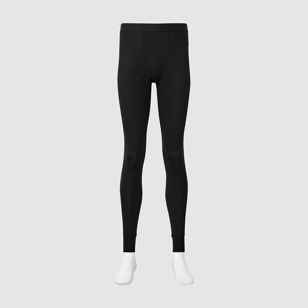 

Мужское термобелье Uniqlo HEATTECH однотонное, черный