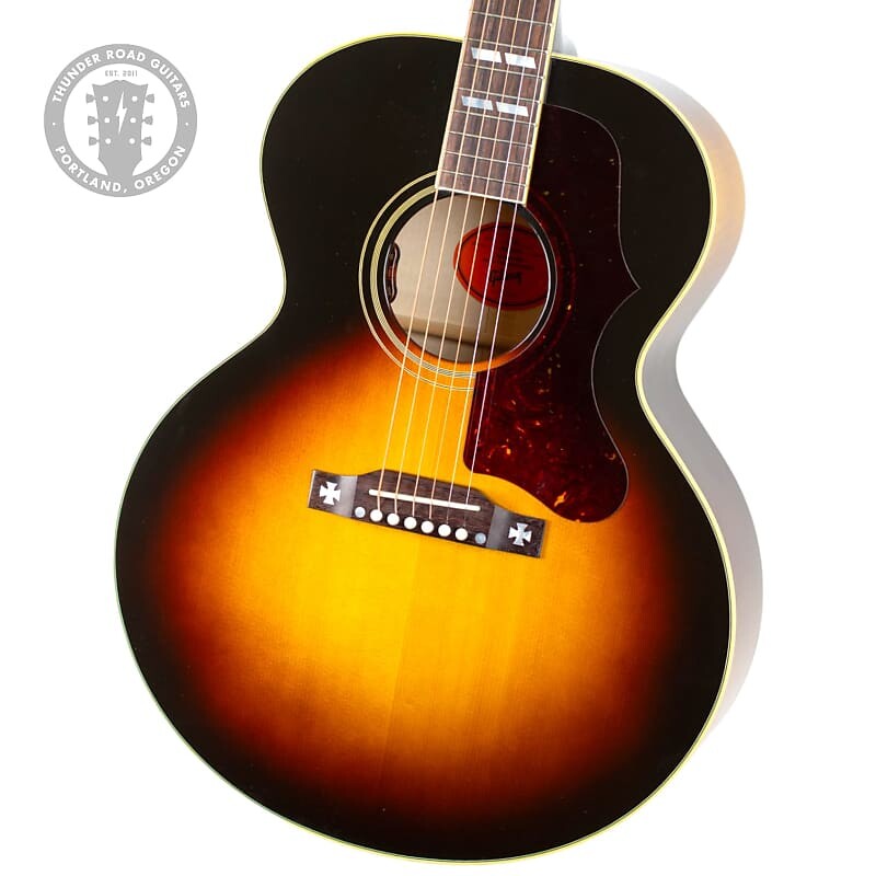 

Акустическая гитара Gibson J-185 Original Vintage Sunburst w/L.R. Baggs VTC Electronics