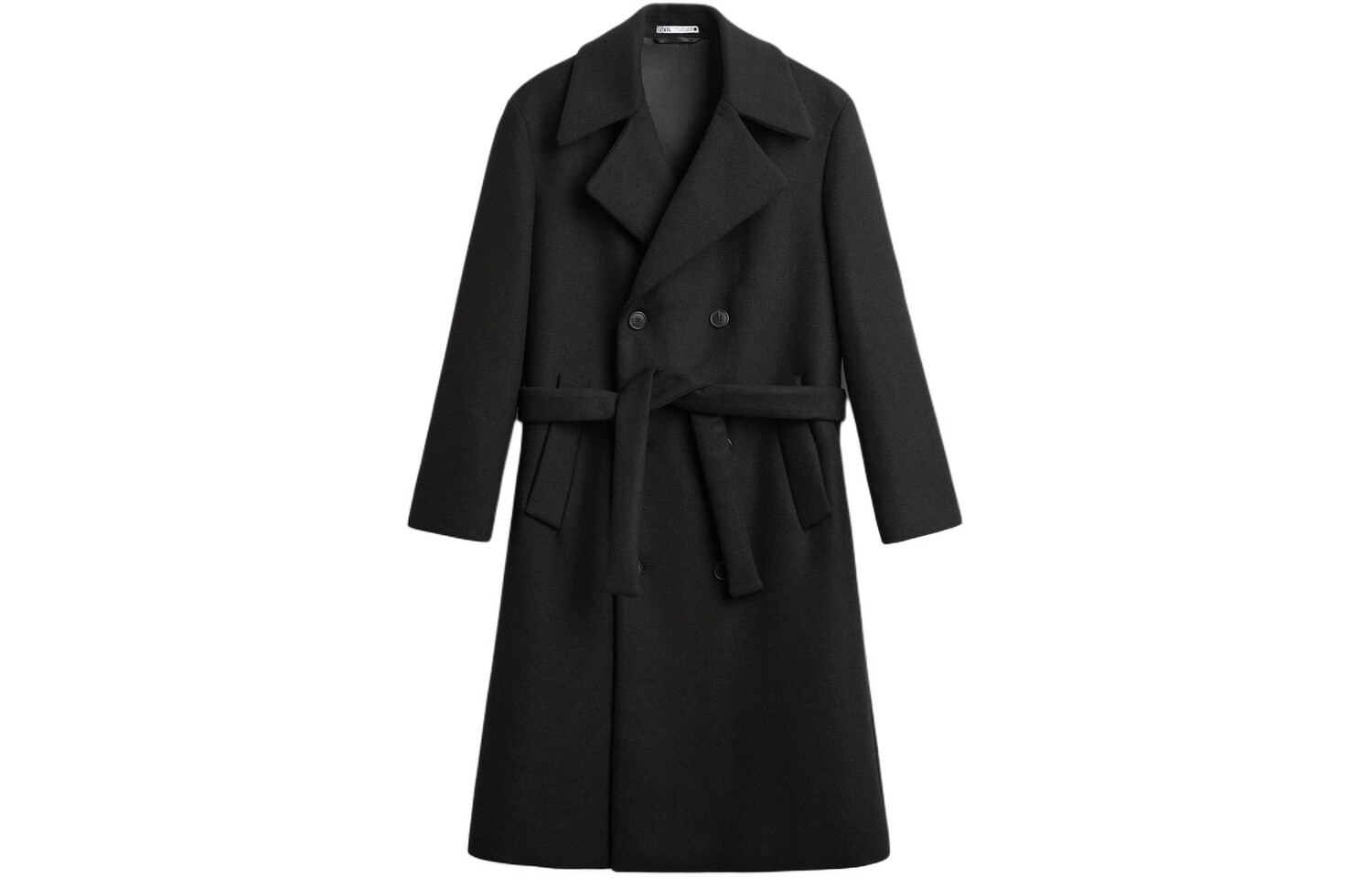 

Пальто женское черное Zara