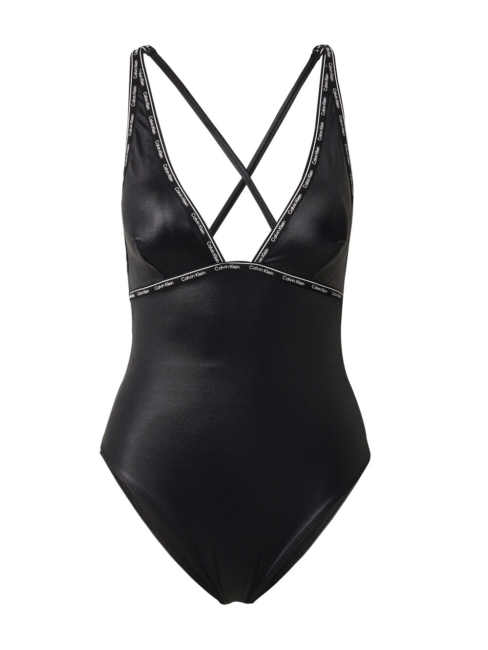

Треугольный купальник Calvin Klein Swimwear, черный