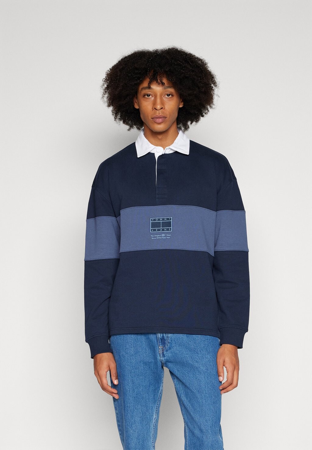 

Толстовка с капюшоном Tommy Jeans, темно-синий