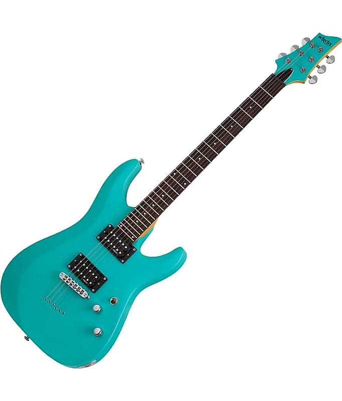 

Электрогитара Schecter C-6 Deluxe 6-String RH Electric Guitar-Satin Aqua, 428