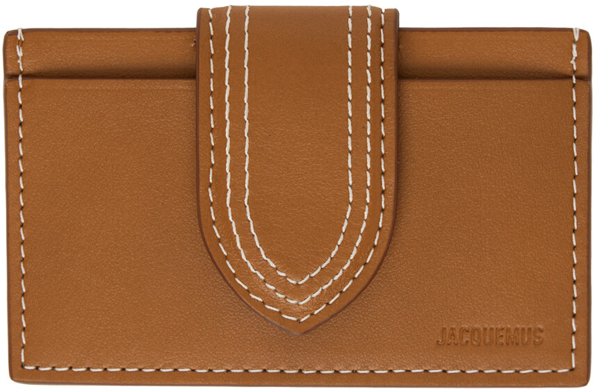 

Визитница коричневого цвета 'Le Porte Carte Bambino' Jacquemus