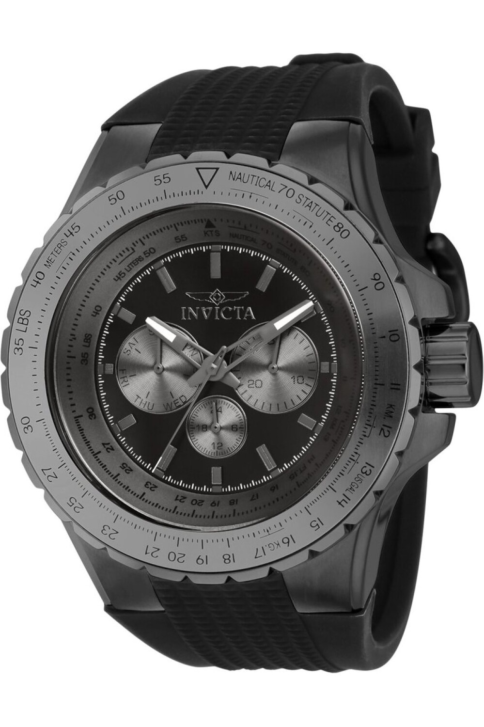 

Часы авиатор 39271 50 мм Invicta, серый