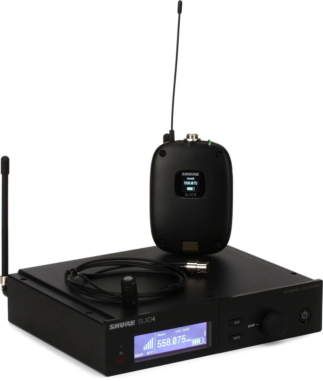 

Беспроводная петличная микрофонная система Shure SLXD14/85 — ремешок J52