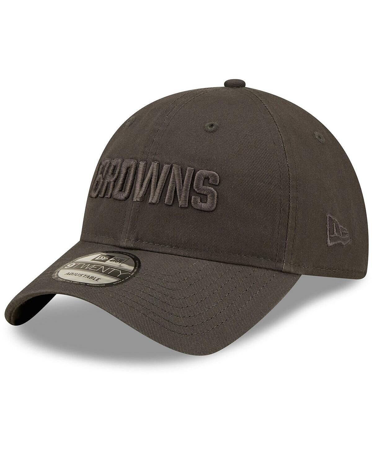 

Мужская графитовая регулируемая шляпа Cleveland Browns Core Classic 2.0 в тон 9TWENTY New Era