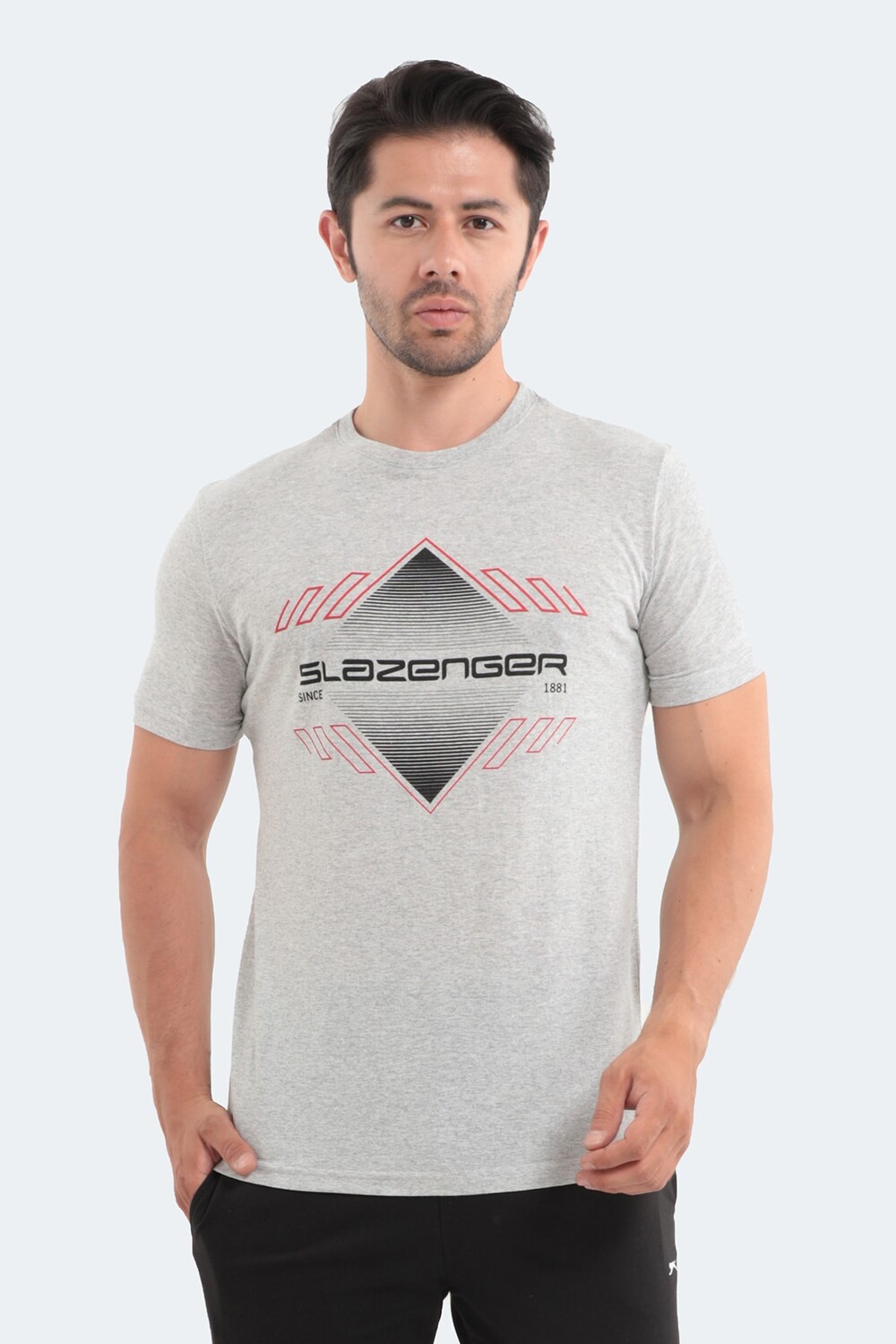 

Мужская футболка Marques A.grey Slazenger, серый
