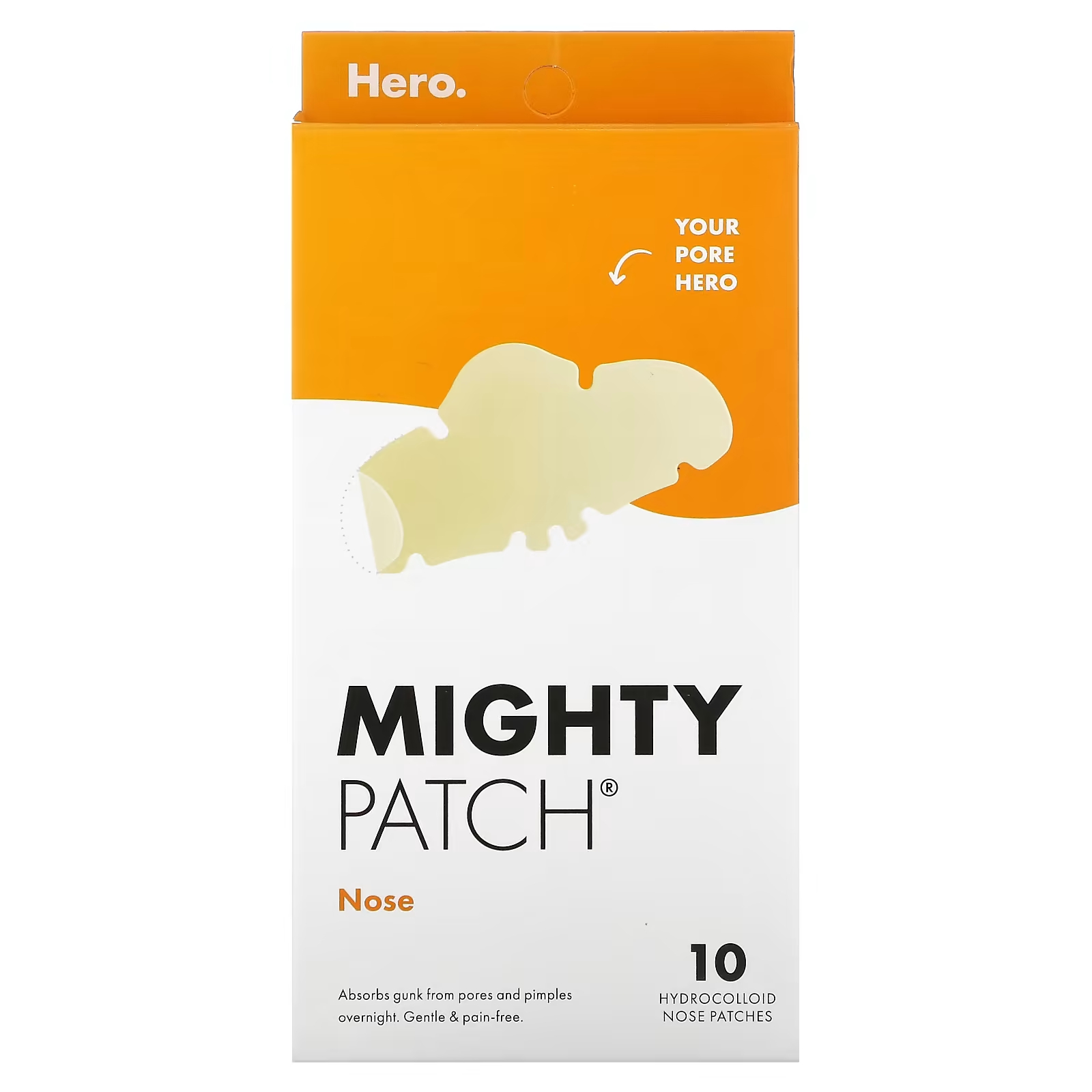 Маска для лица Hero Cosmetics Mighty Patch, 10 гидроколлоидных пластырей цена и фото