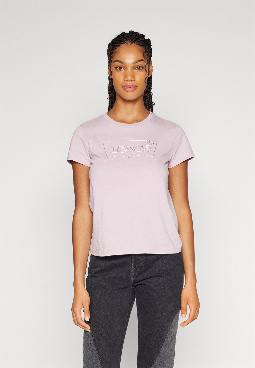 

Футболка базовая THE PERFECT TEE Levi's, цвет shimmer bw keepsake lilac