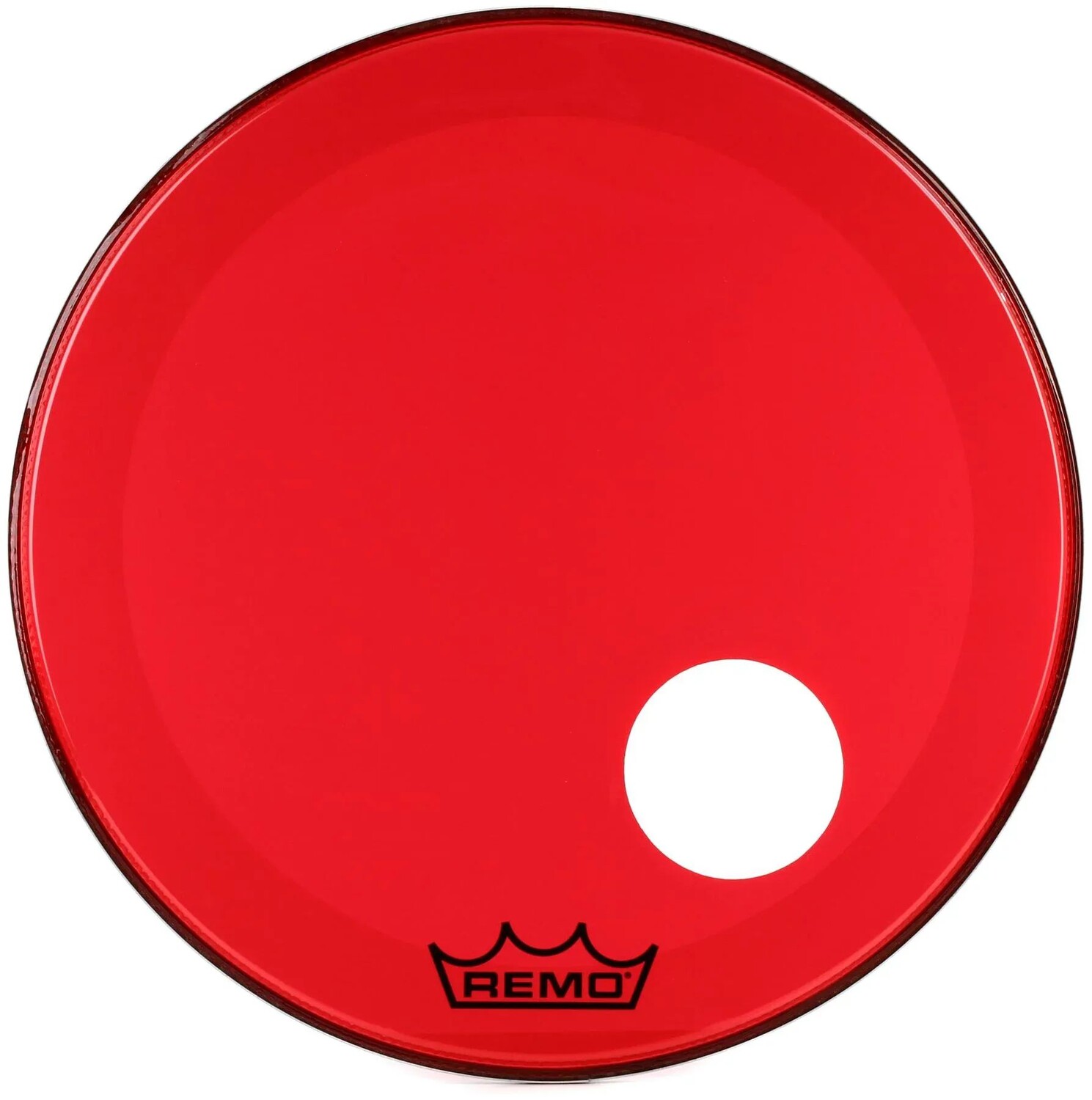 

Пластик для бас-барабана Remo Powerstroke P3 Colortone Red — 24 дюйма — с отверстием для порта