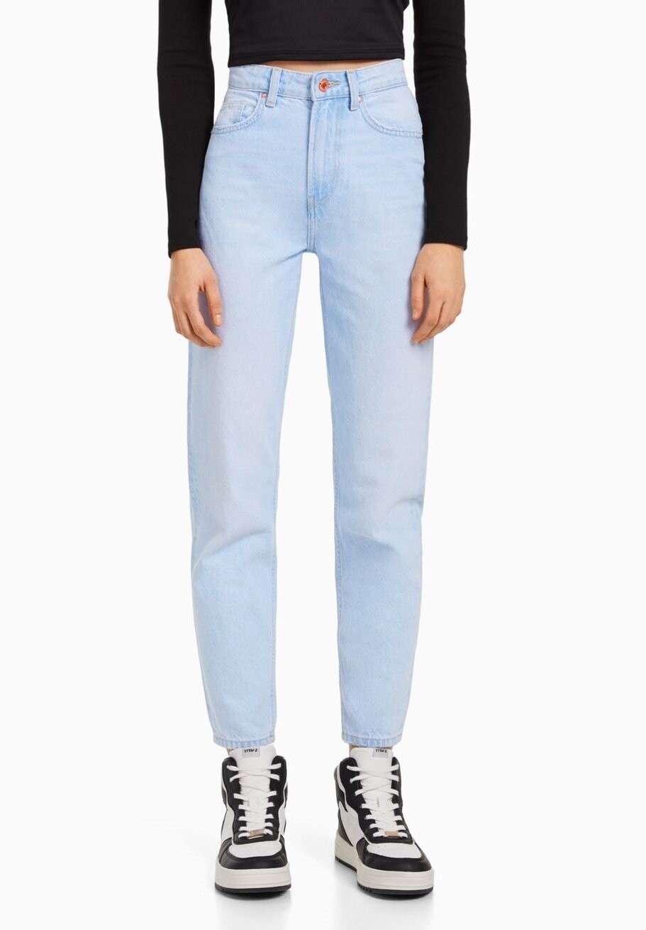 

Джинсы Baggy Bershka, синий