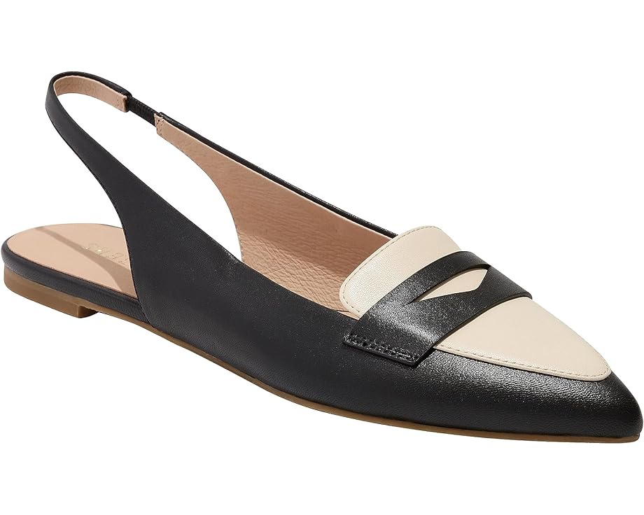 

Туфли на плоской подошве Jack Rogers Pennie Slingback Ballet - Nappa, черный