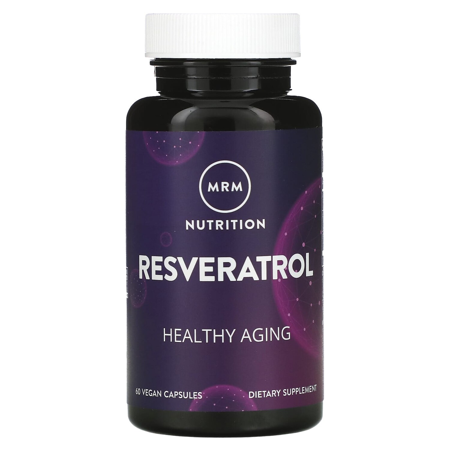 

Nutrition, ресвератрол, 60 веганских капсул, MRM Nutrition