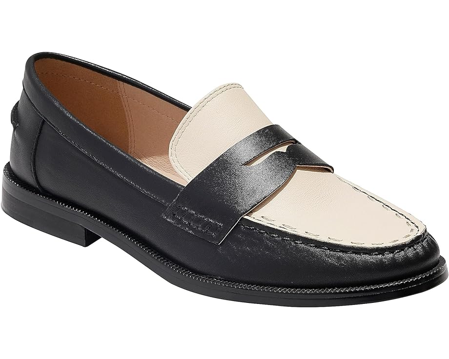 

Балетки Jack Rogers Tipson Penny Loafer Leather, цвет Black/Ivory