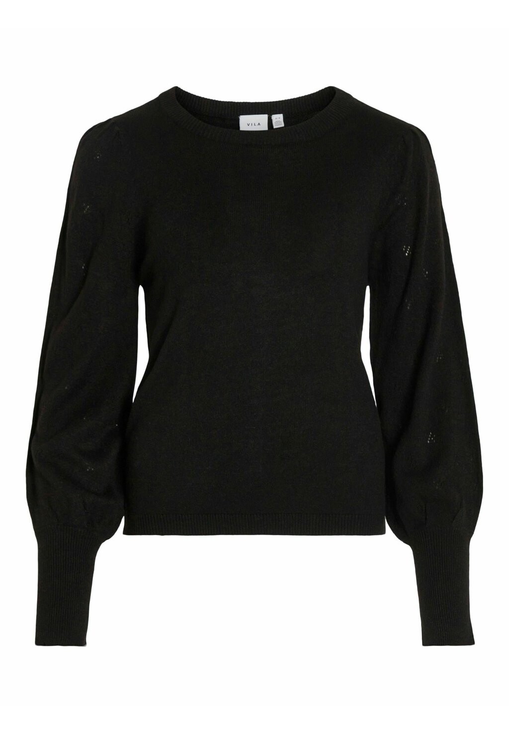 

Свитшот VILA VIAVA L S O-NECK KA, черный