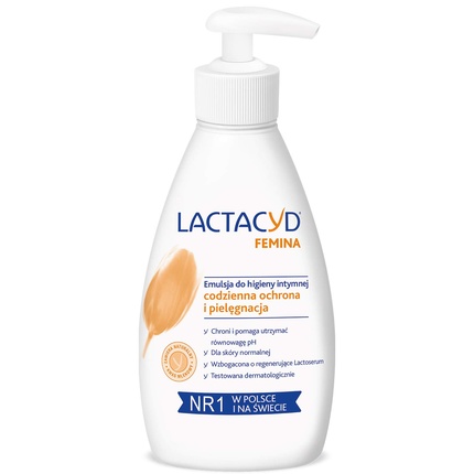 Lactacyd Femina Эмульсия для интимной гигиены 200мл цена и фото