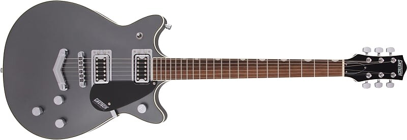 

Электрогитара Gretsch G5222 Electromatic Double Jet BT with V-Stoptail 2020 - Present - London Grey