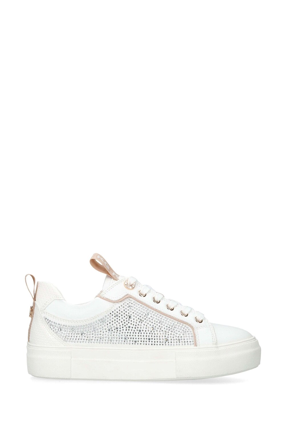 

Кроссовки Lauren Bling белого цвета KG Kurt Geiger, белый