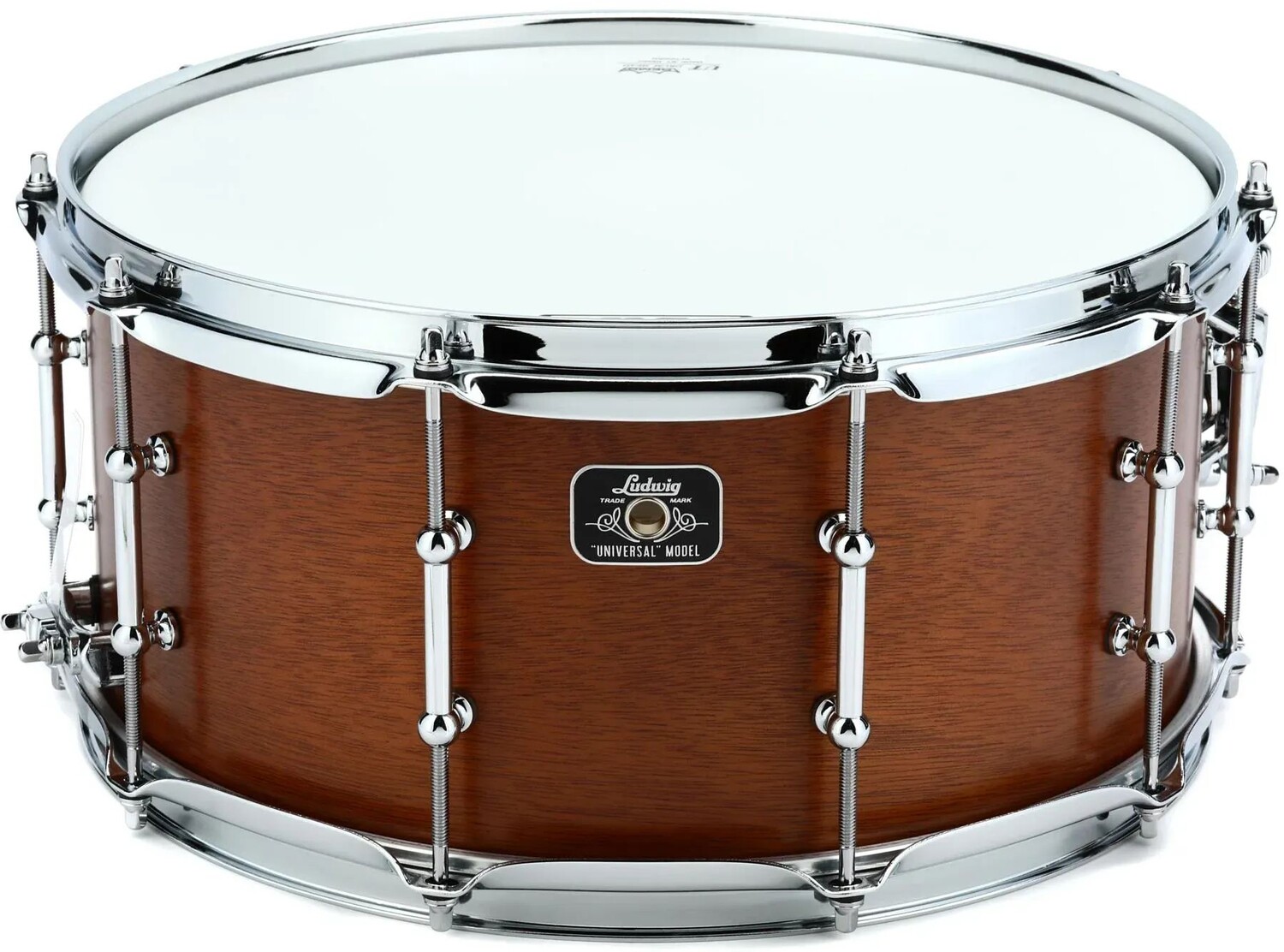 

Универсальный малый барабан Ludwig — 6,5 x 14 дюймов — красное дерево
