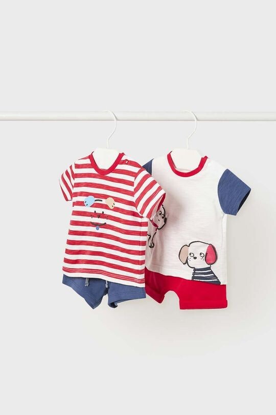 

Хлопковый комплект для новорожденных Mayoral Mayoral Newborn, красный