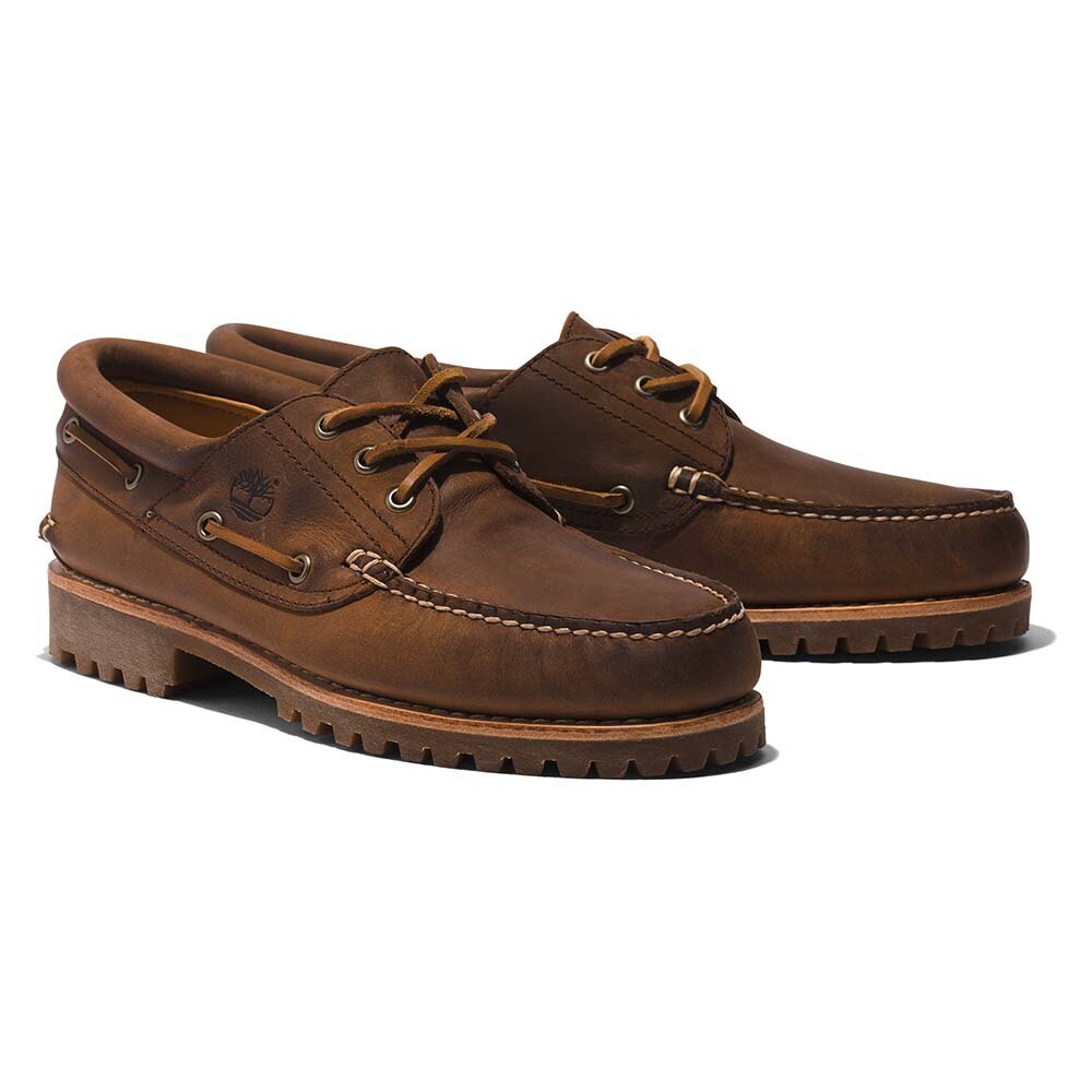 

Топсайдеры Timberland Authentics 3 Eye Classic Lug, коричневый