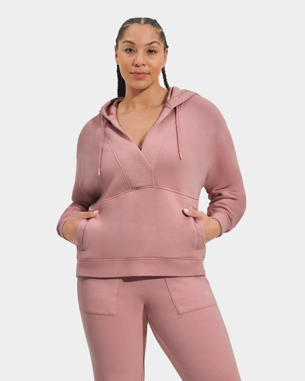 

Толстовка Adryann Hoodie UGG, розовый