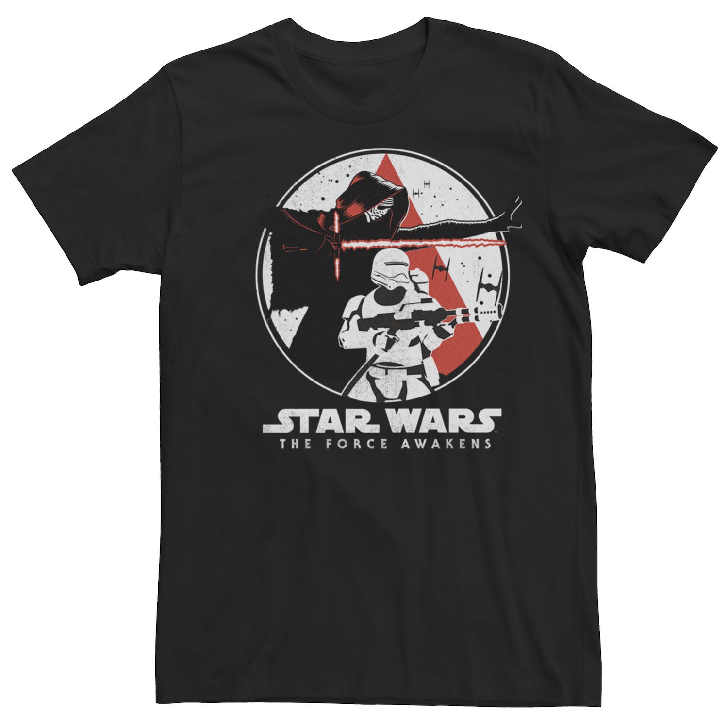 foster alan dean star wars the force awakens Мужская футболка The Force Awakens Battle Pose Star Wars