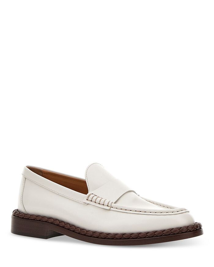 

Женские мокасины с плетеными деталями Tod's