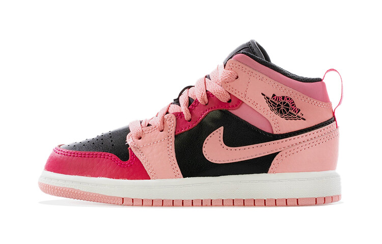

(BP) Баскетбольные кроссовки Air Jordan 1 со средним верхом Розовый