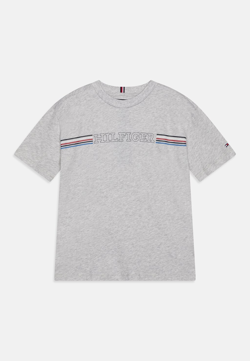 

Футболка с принтом STRIPE CHEST Tommy Hilfiger, цвет new light grey heather