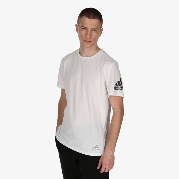 

Футболка беги Adidas, белый