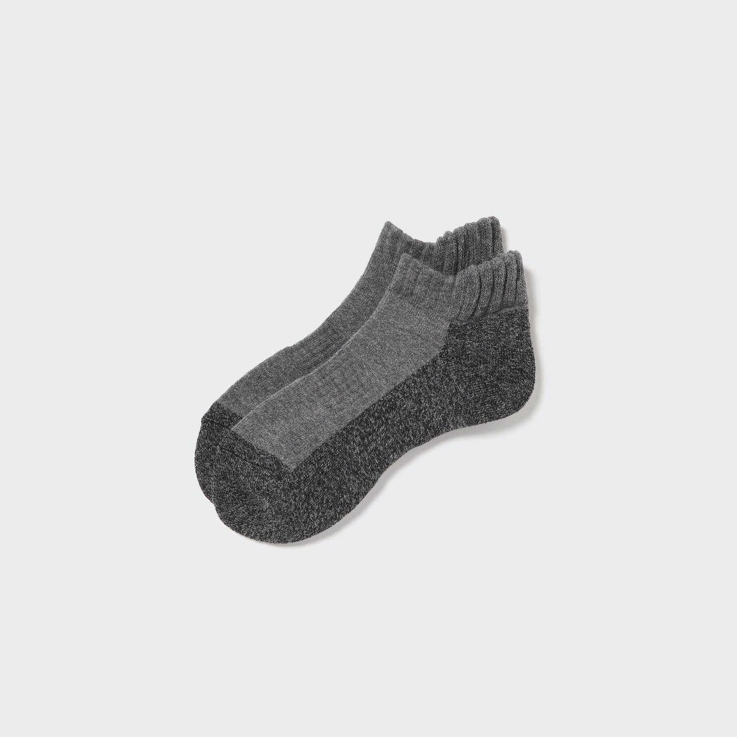 

Короткие термоноски heattech UNIQLO, темно-серый