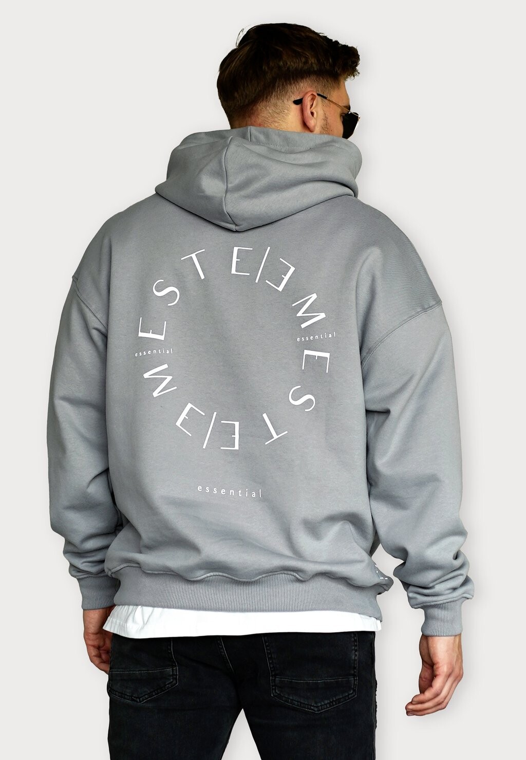 

Толстовка CIRCLE OVERSIZED ESTEEM, цвет grey