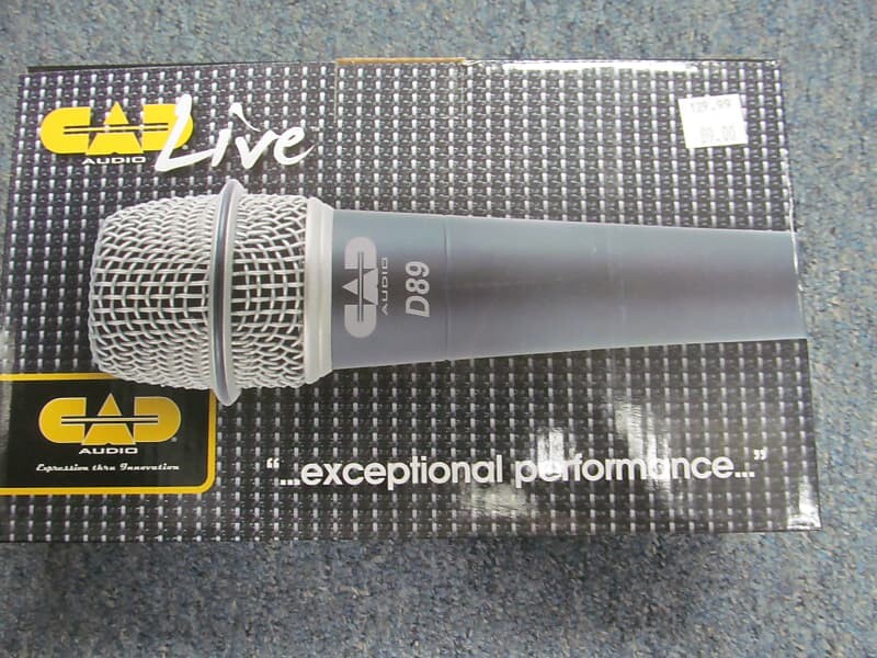 

Динамический микрофон CAD D89 Premium Supercardioid Dynamic Mic