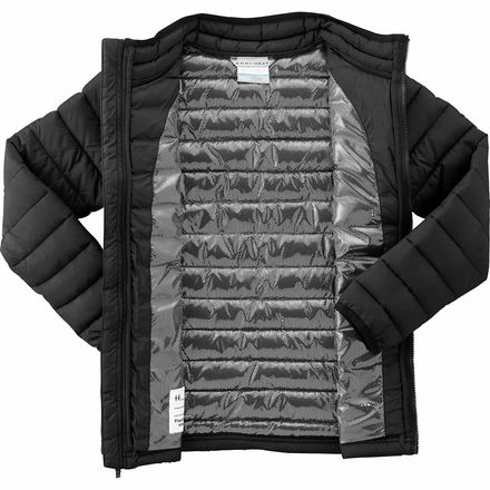 Утепленная куртка Powder Lite – для мальчиков Columbia, черный