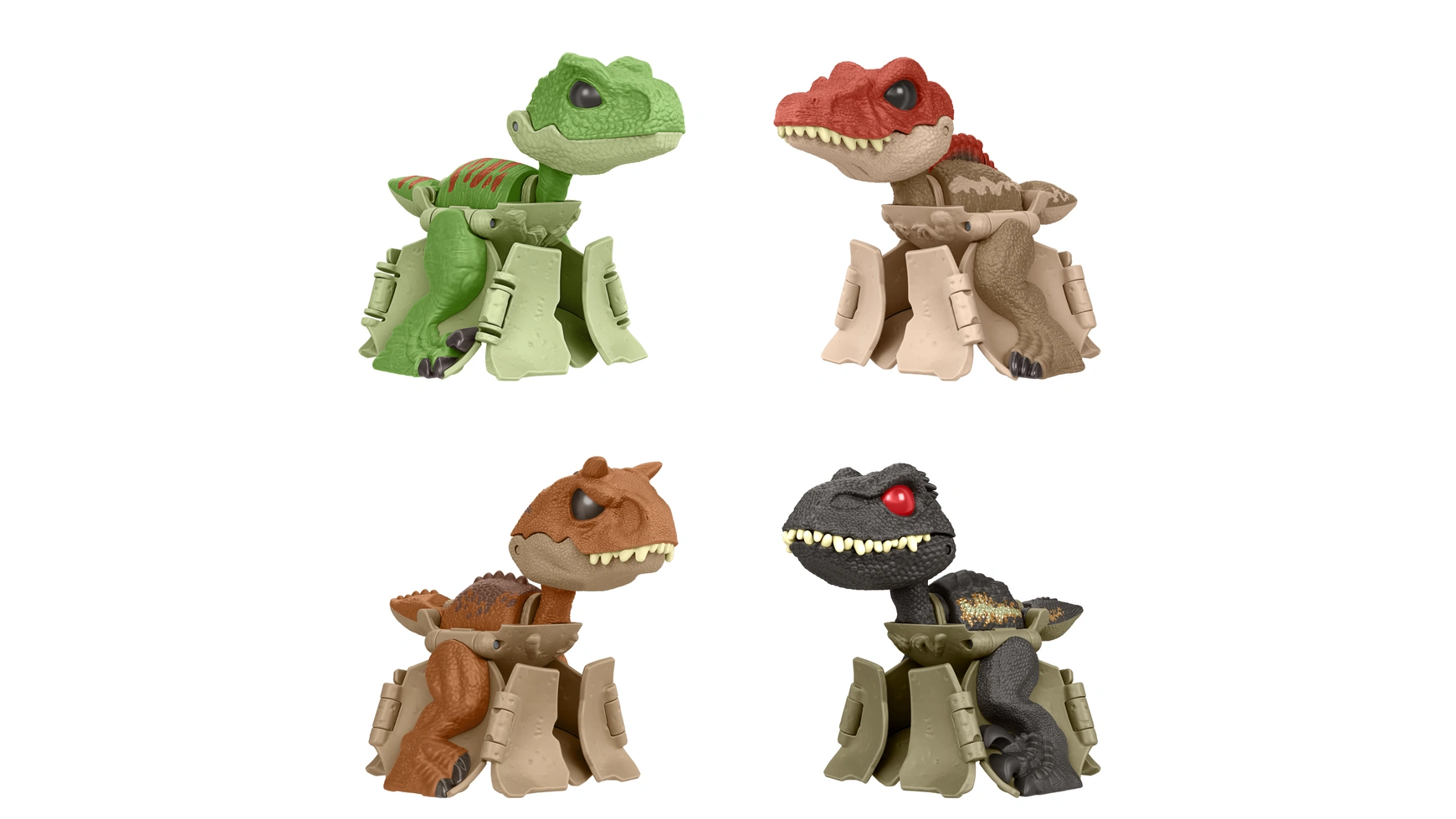 Фигурки динозавров Jurassic World Hidden Hatchers, 1 шт, в ассортименте lego® jurassic world 75938 тираннозавр против робота динозавра