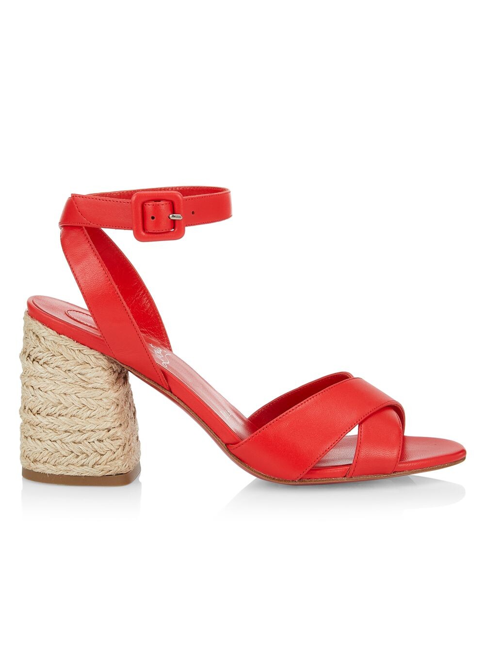 

Летние кожаные сандалии Mariza 85MM Christian Louboutin, красный