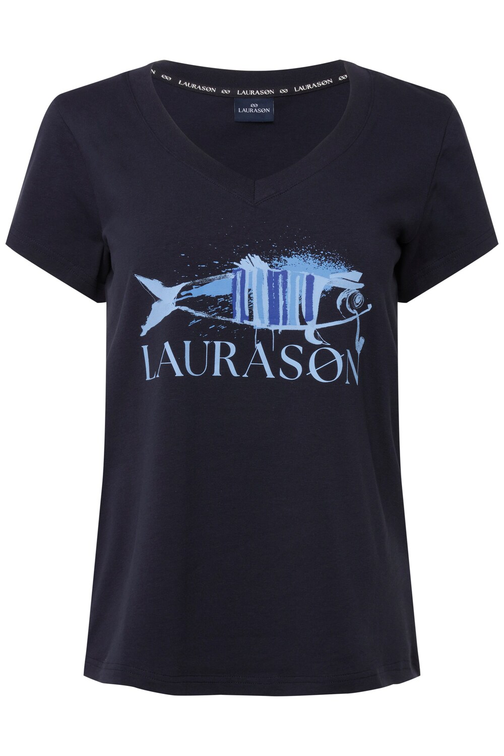 Рубашка LAURASØN, морской синий рубашка laurasøn синий кобальт