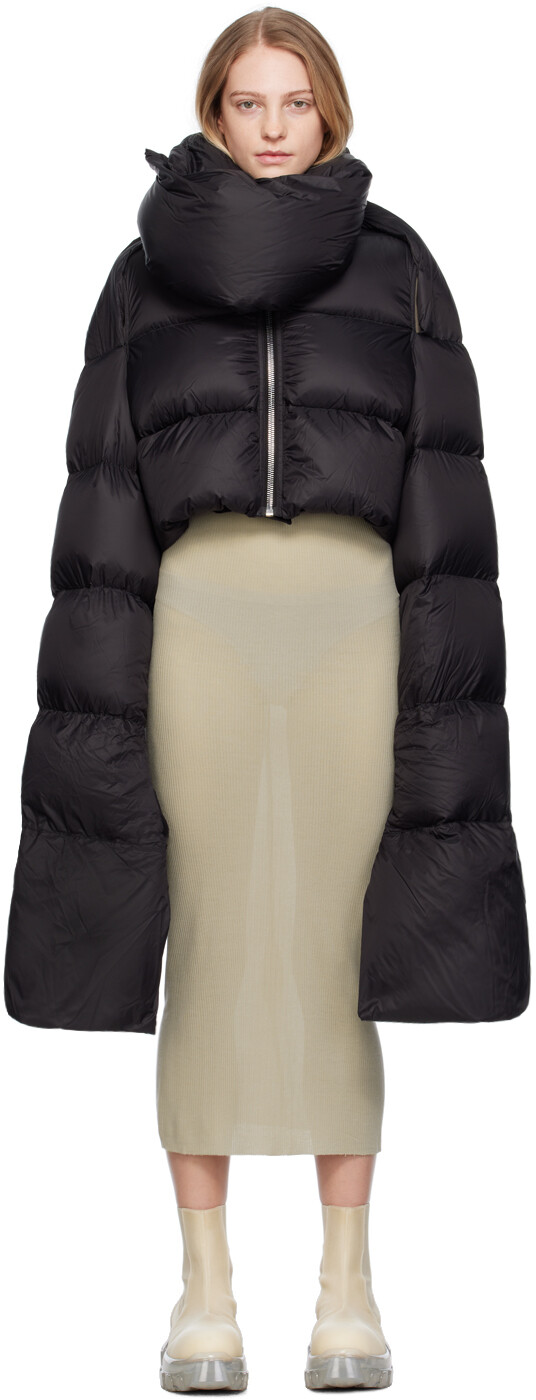 

Черный - Пуховик Babel Mountain Черный Rick Owens