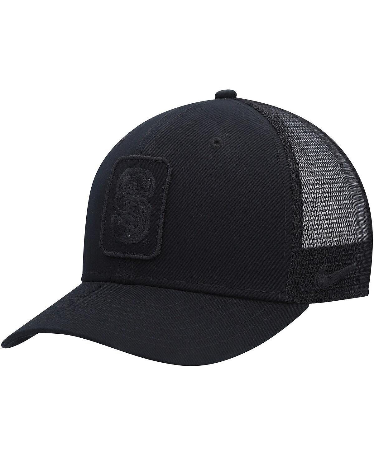 

Мужская кепка Stanford Cardinal Classic99 Triple Black Trucker Snapback Nike