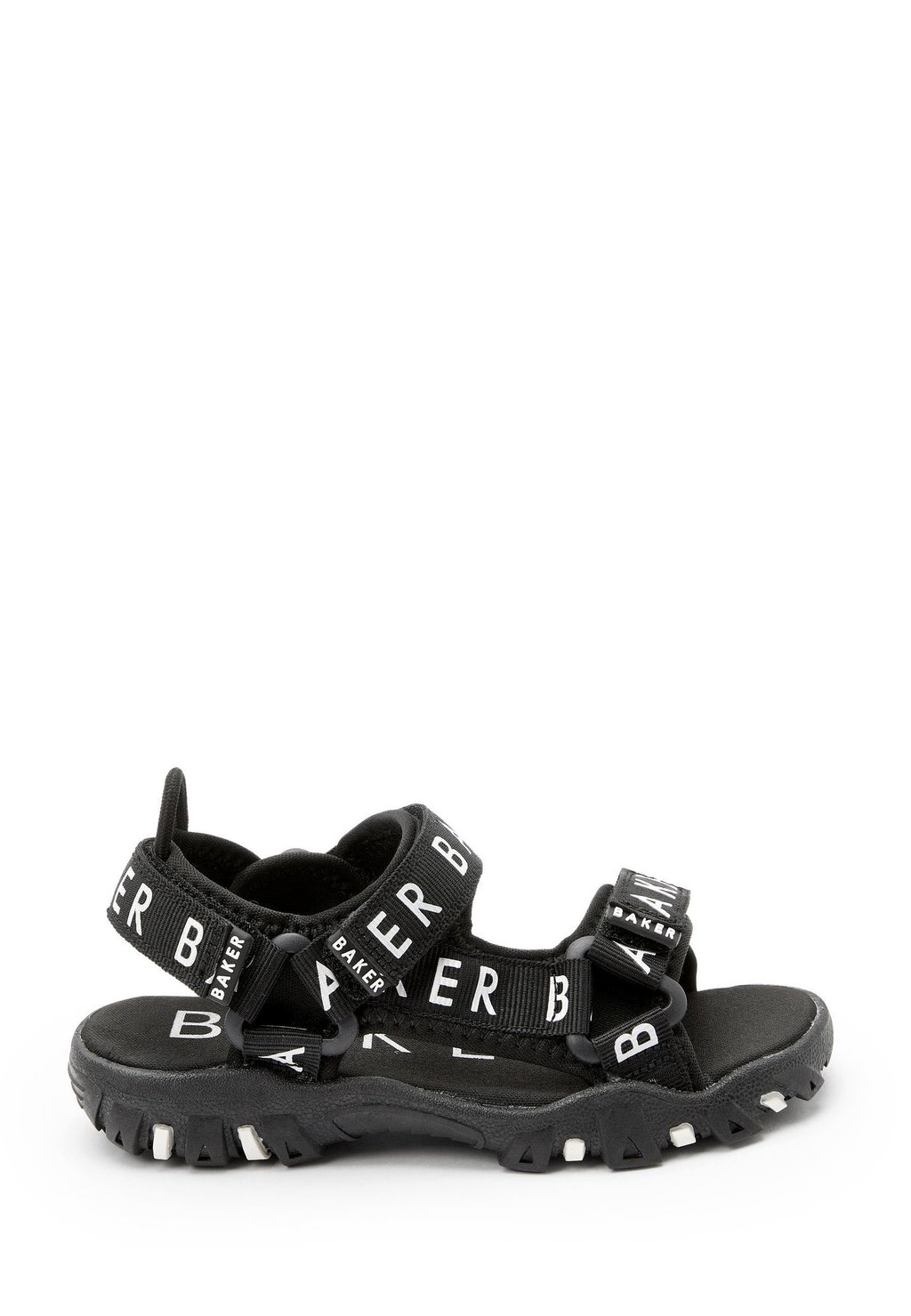 кроссовки ted baker lornea white black Трекинговые сандалии BAKER BY TED BAKER BLACK TECH SANDALS, цвет black