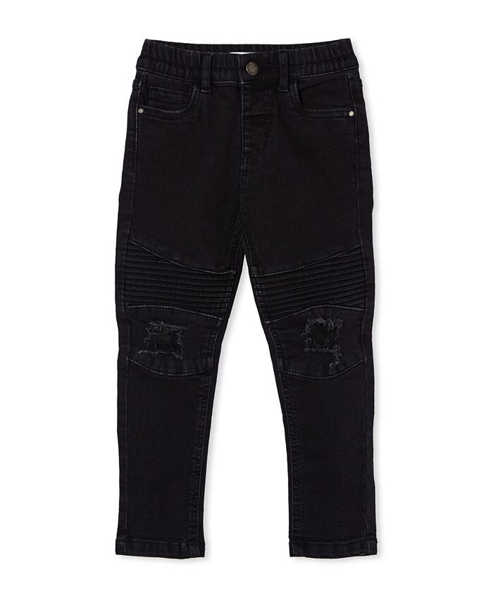 

Джинсы скинни Little Boys со средней посадкой и джинсовой тканью COTTON ON, черный