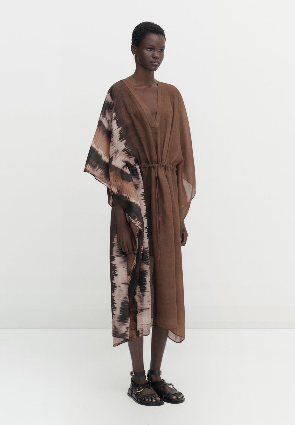 

Летнее платье Massimo Dutti, коричневый