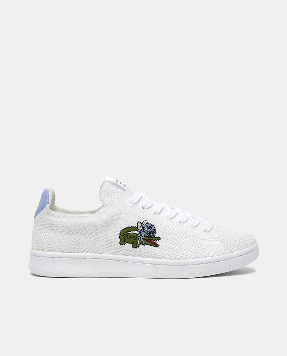 

Женские кроссовки Lacoste × Netflix Carnaby из ткани пике Lacoste, синий